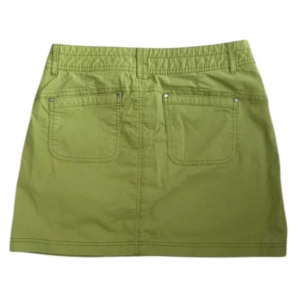 Title Nine Green Active Wear Cotton Skort Sz 4 - Picture 4 of 4
